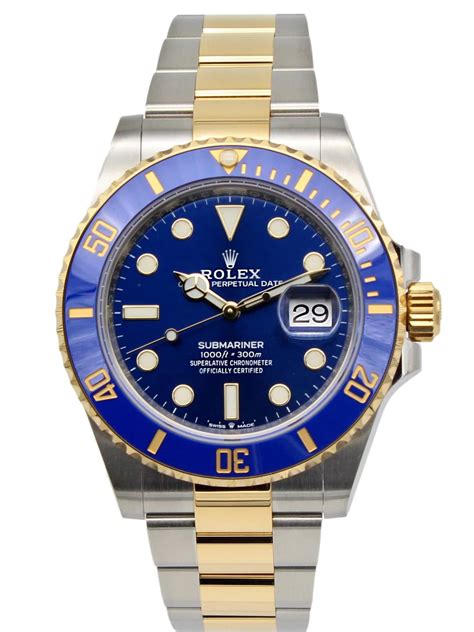 rolex submariner or bleu|rolex submariner blue bezel price.